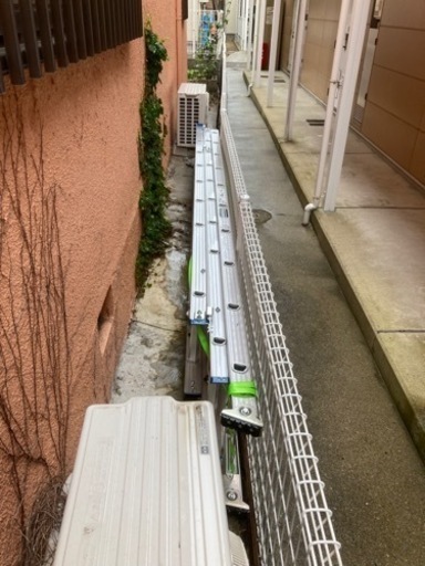 ハセガワ　3連梯子　HE3 2.0-80  軽量スタンダードタイプ