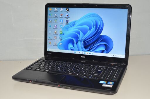 中古ノートパソコン 最新Windows11+office 大容量HDD1TB NEC LS550/B core i5/4GB/15.6インチ/DVDマルチ/HDMI/無線/テンキー/便利なソフト