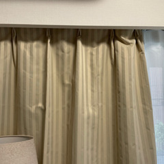 カーテン　2枚　約100x180  無料