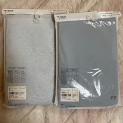 【新品】ユニクロメンズTシャツLサイズ２枚の画像