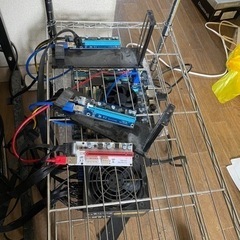 マイニングリグ(ビデオカード抜き)の画像
