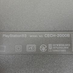 SONY ソニー PS3 PlayStasion3 CECH-2000B 250GB モノ市場半田店131の画像