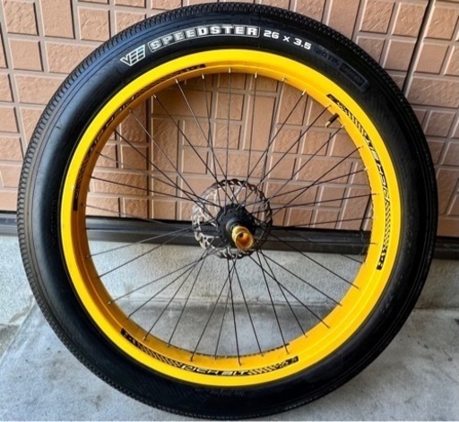 【決まりました。】ファットバイク用26×3.5 ON.OFF兼用中古タイヤ2本セット