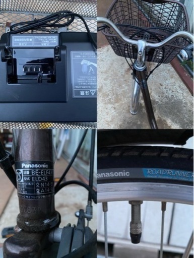 （ヤ）パナソニック Panasonic 電動アシスト自転車 中古良品BE-ELF43T