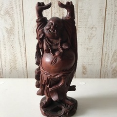 木彫り　布袋尊　値下げしました
