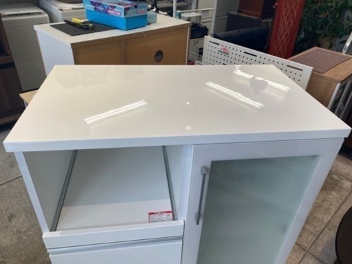 ニトリ ミドルレンジボード キュリー2 キッチンボード キッチンカウンター 中古 家具