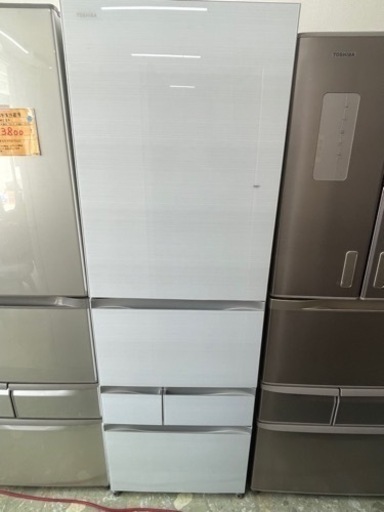 東芝　ベジータ　5ドア冷凍冷蔵庫　GR-R470GWL　2018年製　リサイクルショップ宮崎屋住吉店　22.7.9　ｙ