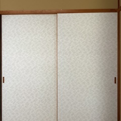 押し入れ戸　引き違い　セット