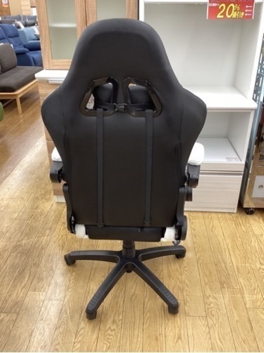 KG-37【新入荷　リサイクル品】人気商品　DOWINX ゲーミングチェア　白×黒