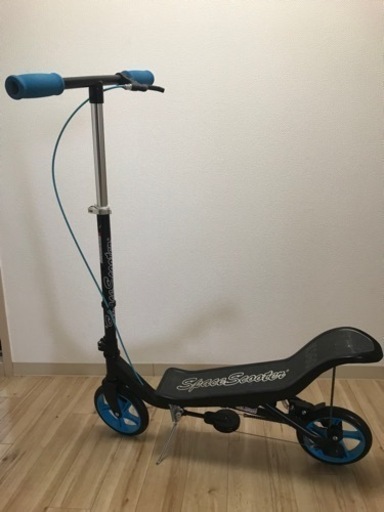 X560 ブルー　キックスクーター SPACE SCOOTER x560 夏休みに！