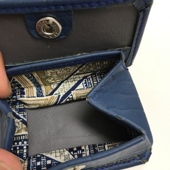 取引場所　南観音　2207-275 小銭入れ　ネイビーの画像