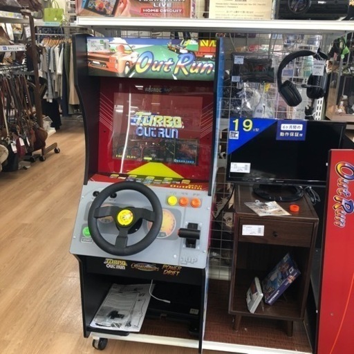 レトロアーケードゲーム OUT RUN 動作確認済み【トレファク上福岡】