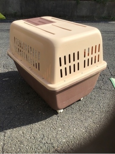 受渡済　XLサイズ  犬猫　旅行ペット用カーゲージ　輸送ケージ 