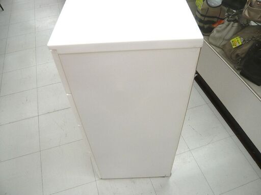 4段チェスト タンス ローチェスト 高さ 93cm 横幅 約120cm ホワイト系 中古 苫小牧西店