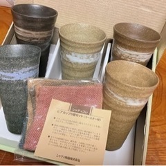 値下げします！グラス5点セットの画像