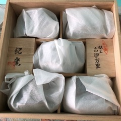 【未使用品】有田焼　紀窯　皿小鉢✖️5の画像