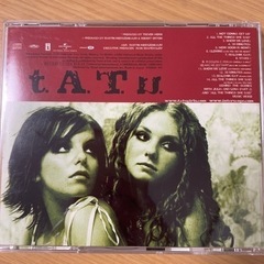 【　t.A.T.u.  】アルバム　大ヒット曲「オール・ザ・シングス・シー・セッド」収録のアルバムの画像