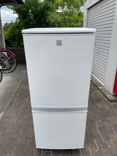 名古屋市郊外配送無料　SHARP  2ドア冷蔵庫　SJ-14E5-KW