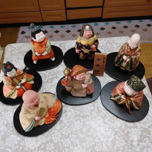 木目込　七福神セット　値下げします　決まりました