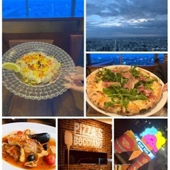 2022年7月第2週❗️恵比寿、ボッチャーノで空中pizza🍕を...