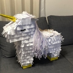 【オーダーハンドメイド】　ピニャータ　(ユニコーン)
