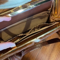 【未使用品】馬の毛ハンドバッグの画像