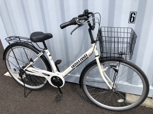 No.286  【LEDオートライト, 6段変速】★激安★ 中古自転車   27インチ 軽整備済み 安い 防犯登録 町田市 麻生区 神奈川