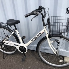 No.286 【LEDオートライト, 6段変速】☆激安☆ 中古自転車 27インチ 軽