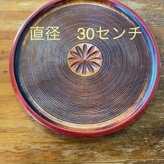 【決まりました】おぼん　3点の画像