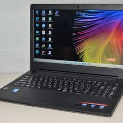 最新Windows11+office LENOVO IdeaPad 100-15IBD i3-5005U/メモリ8GB/HDD500GB/15.6インチ/DVDマルチ/無線/カメラ/HDMI/便利なソフト