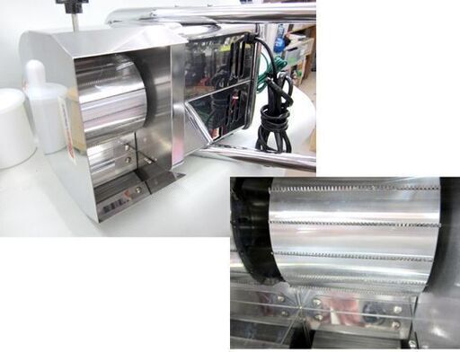☆業務用 電動オロシーデラックス RHG−16G おろし器 ハッピージャパン 美品 押し棒付き 安全装置付 大根/にんじん 札幌