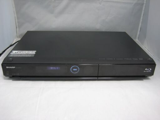 終了しました。メンテナンス済み。SHARP AQUOS　 BD-HDS32ブルーレイハードディスクレコーダー320GB