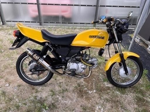 スズキ　GS50 イエロー　エンジン好調　岩国