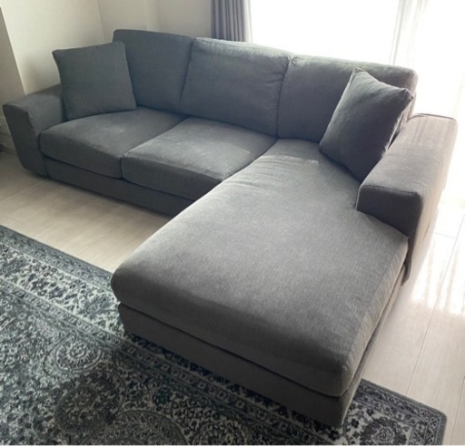 【期間限定値下げ中】定価17万 使用年数3年 TERASOH DUO テラソー デュオ ラブソファ+カウチソファ 大塚家具購入