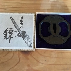 栓抜き　日本刀の鐔(つば)の画像