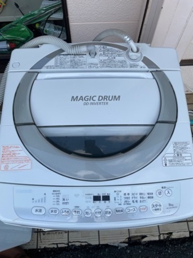 SALE　東芝　8㎏洗濯機　マジックドラム　リサイクルショップ宮崎屋住吉店　22.7.9ｙ