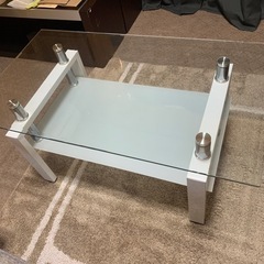 ガラステーブル‼️美品‼️