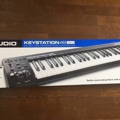49midi キーボード　鍵盤の画像