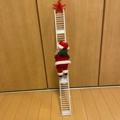 サンタさん　ハシゴを上り下りする　おもちゃの画像