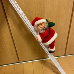 サンタさん　ハシゴを上り下りする　おもちゃの画像