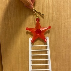 サンタさん　ハシゴを上り下りする　おもちゃの画像