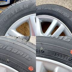 マークＸ純正　１６インチ　新品タイヤ付き　クラウン、エスティマなどにも♪の画像