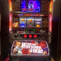 パチスロ実機　ハイスクール　オブザ　デッド初代　スロットの画像