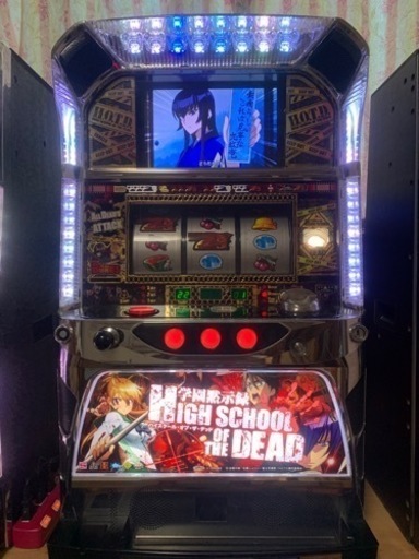 パチスロ実機　ハイスクール　オブザ　デッド初代　スロット