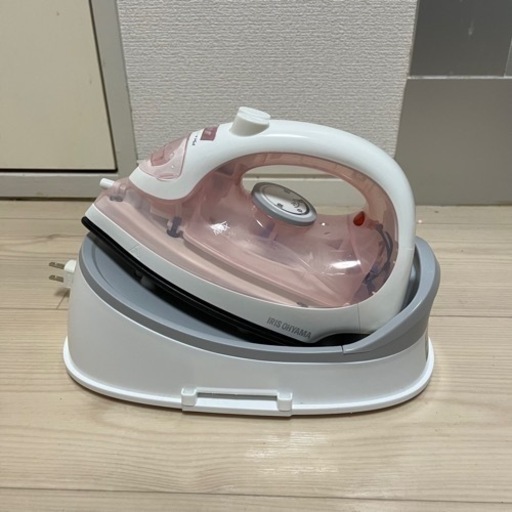 【美品】アイリスオーヤマ コードレスアイロン