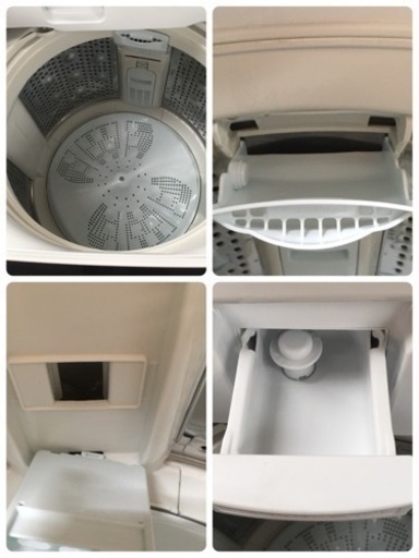 S104日立 HITACHI BW-V80A W [ビートウォッシュ 全自動洗濯機 （8kg） ホワイト]⭐動作確認済⭐クリーニング済
