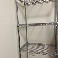 スチールラック（W55cm × D34cm × H122cm）