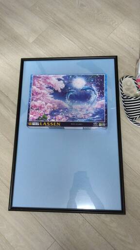 桜イルカのパズル(^^)