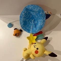 ポケモンのベビー向けブランドmonpoke(モンポケ)はじめてのおでかけベビーカーメリーの画像
