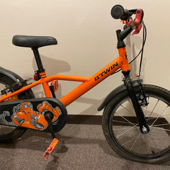 子供用自転車(前輪パンク)